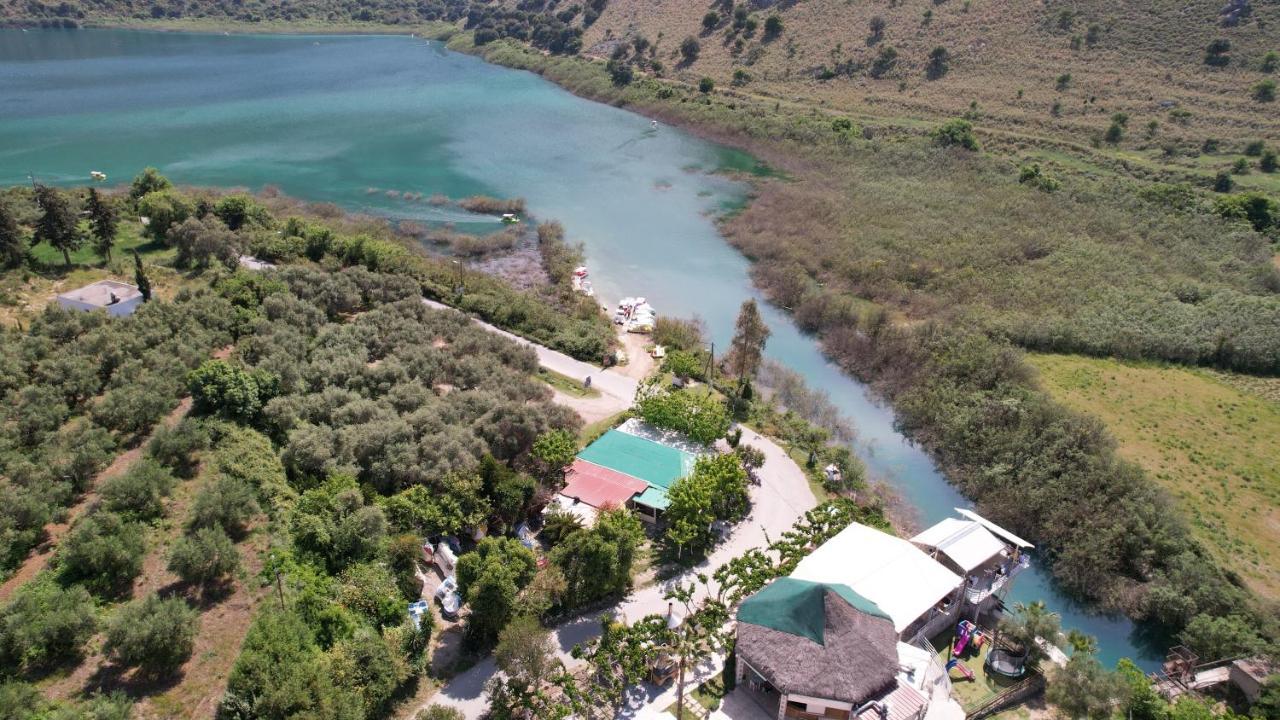 Korissia With Lake View Kournas Ngoại thất bức ảnh
